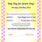 Sports Day is Bag Day